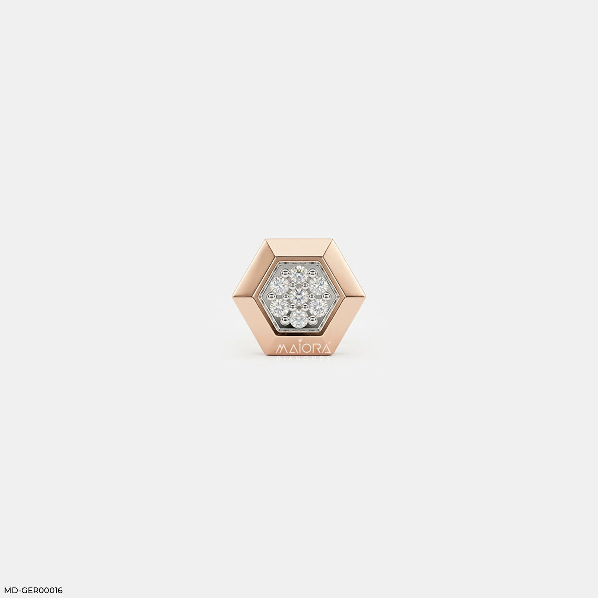 Imperial Hexa Diamond Mens Stud