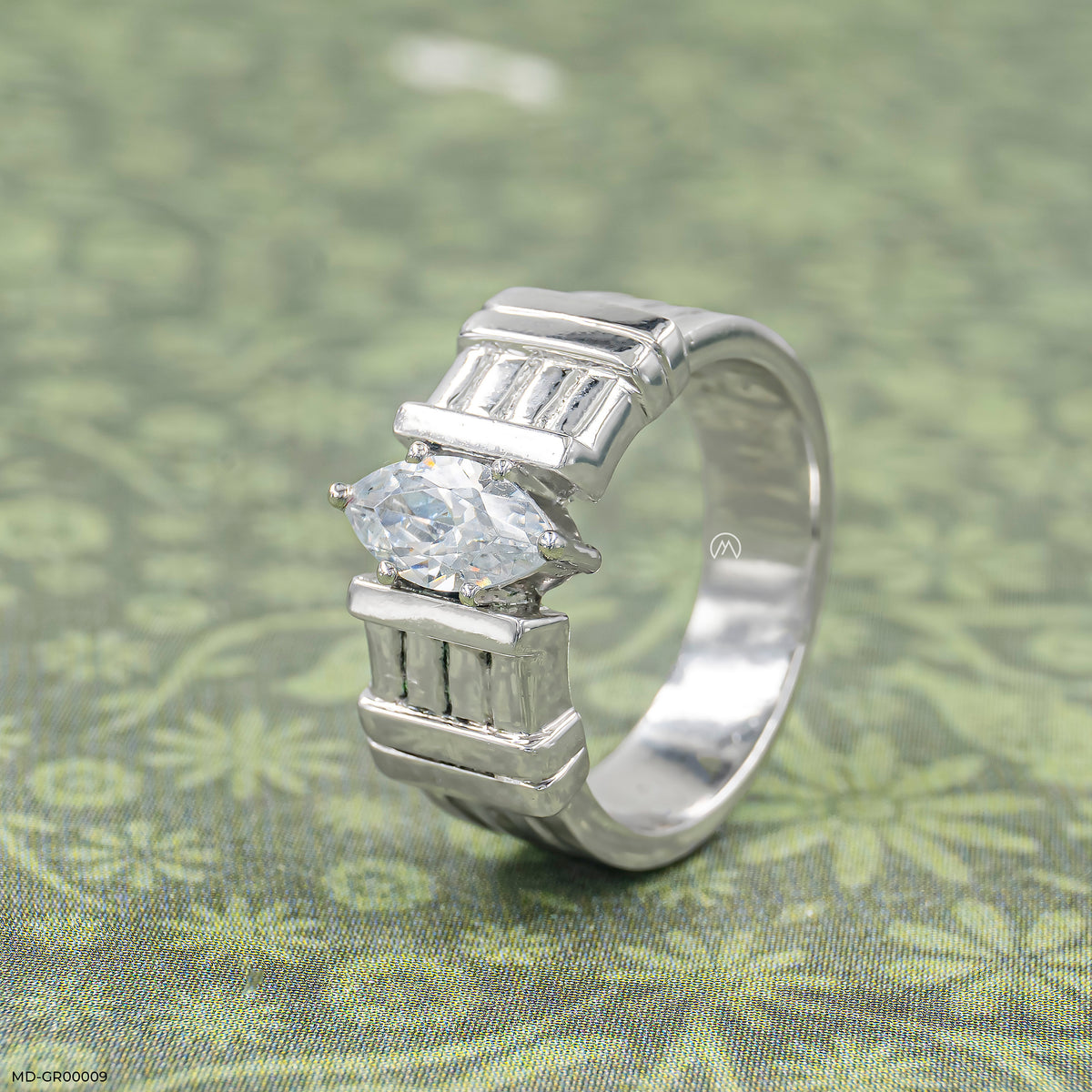 0.75 Carat Marque Solitaire Ring
