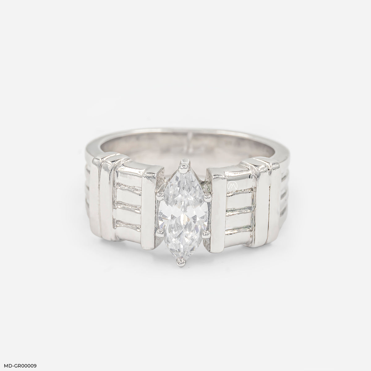 0.75 Carat Marque Solitaire Ring