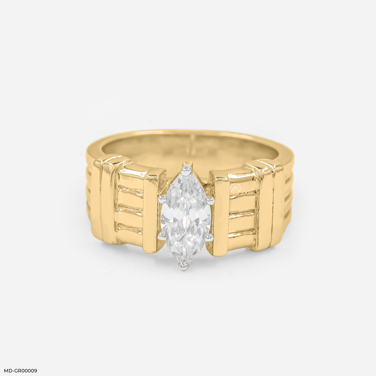 0.75 Carat Marque Solitaire Ring
