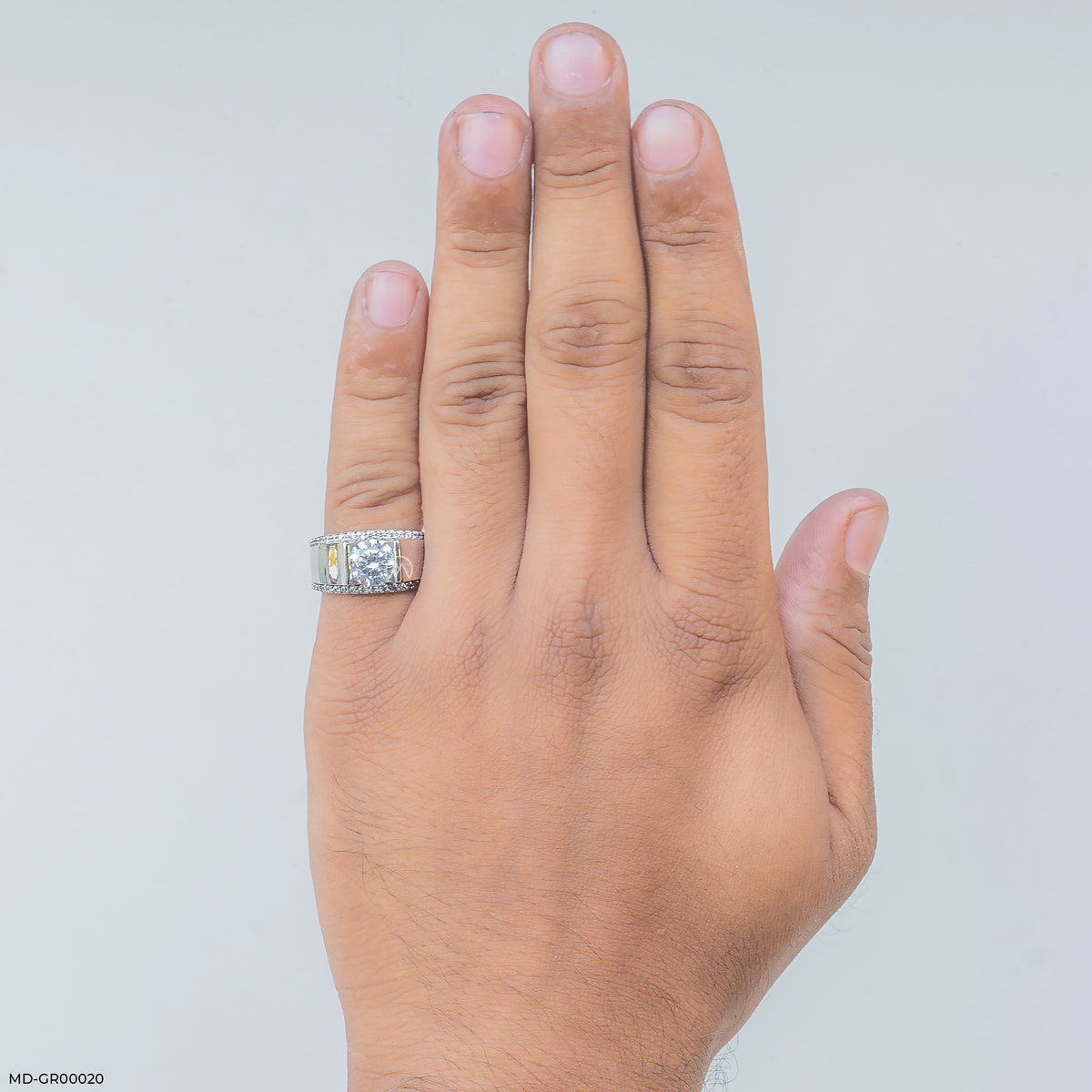 2.5 Carat Solitaire Gent's Ring