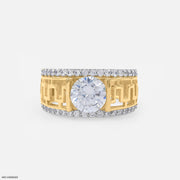 2 Carat Classic Solitaire Men's Ring