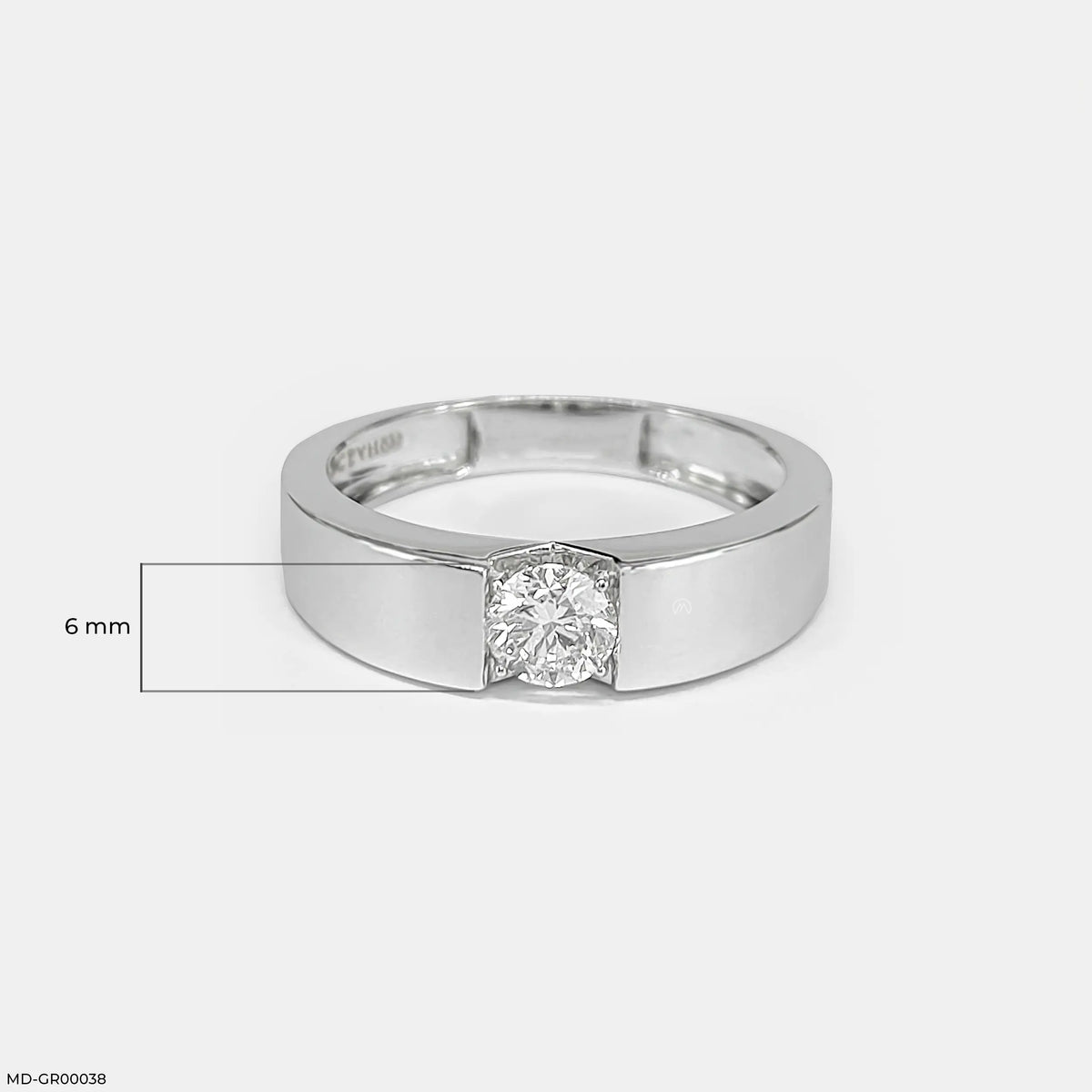 Apex Glam Solitaire Diamond Ring