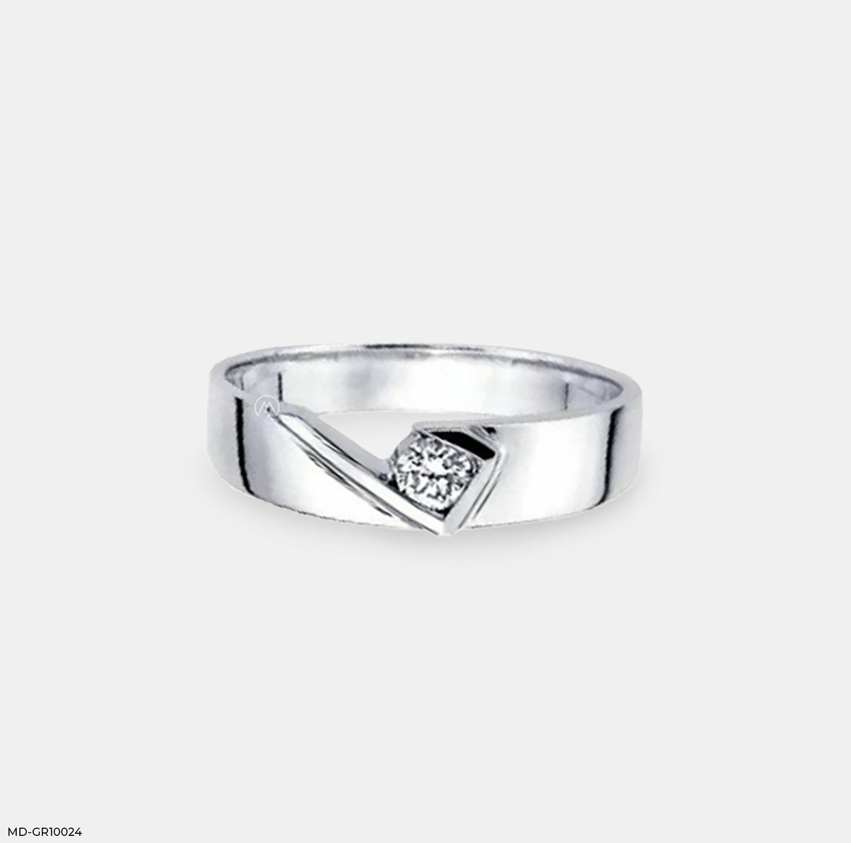 Lone Light Men's Solitaire Rings