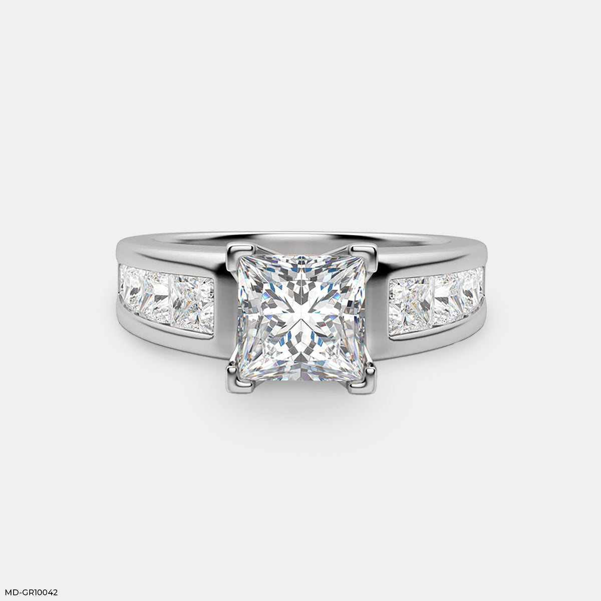 0.50 Carat Princess Cut Timeless Ring