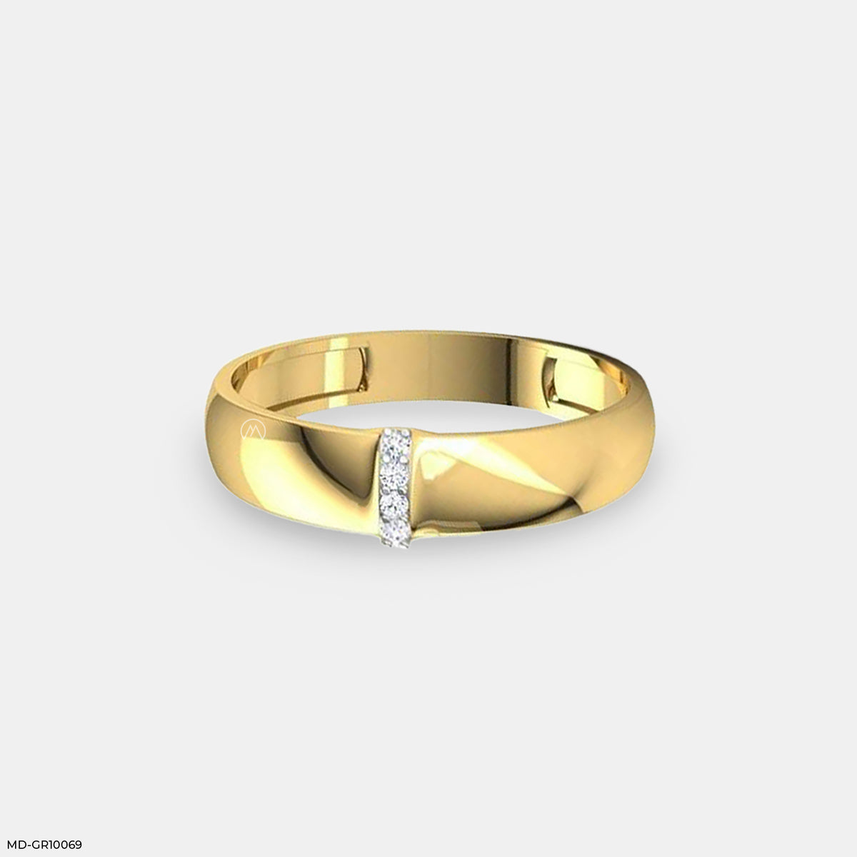 Grace Glow Diamond Men's Band