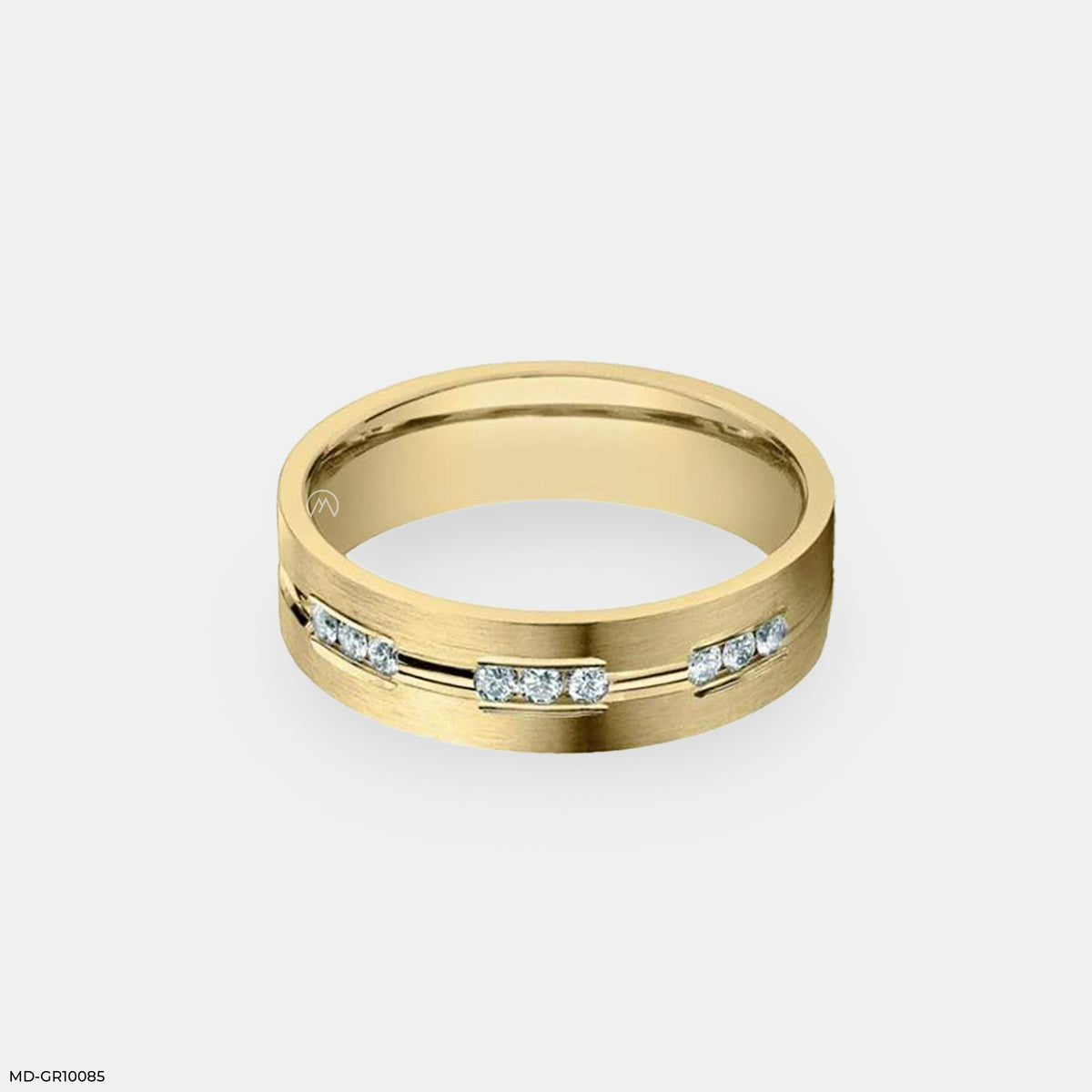 The Prestige Line Men's Diamond Band
