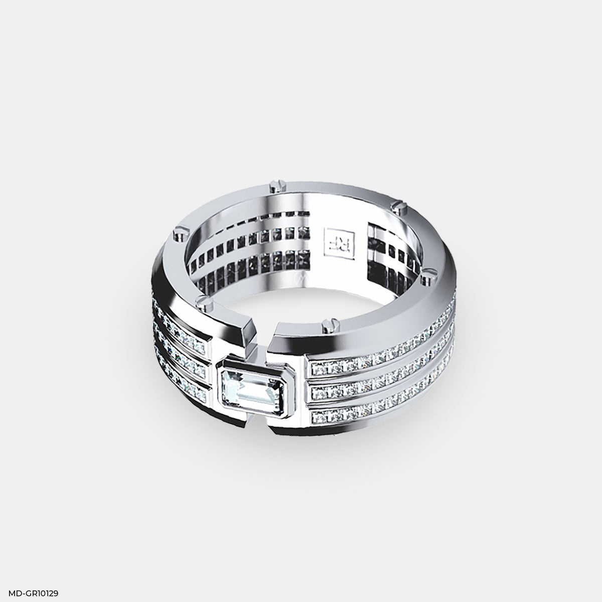 Diamond Fortress Men's Rings