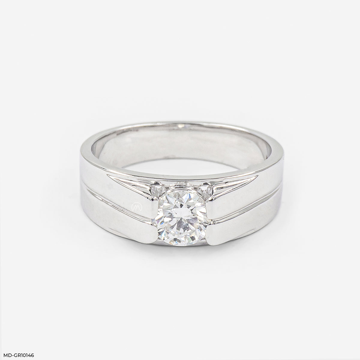 0.50 Carat Solitaire Evergreen Gent's Ring