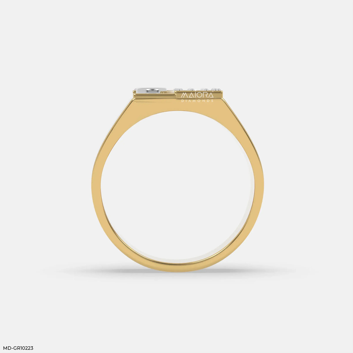 Sovereign Crest Mens Diamond Ring