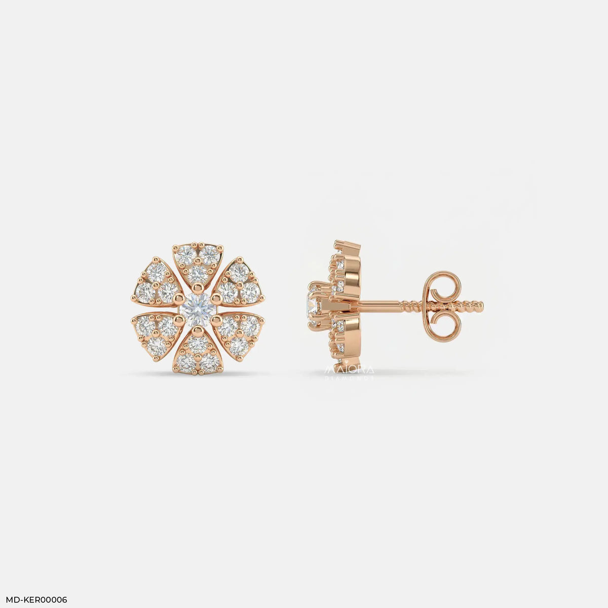 Fairy Bloom Kids Diamond Earrings