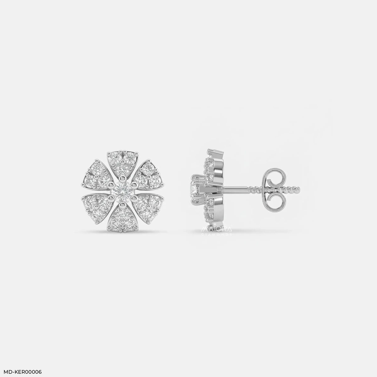Fairy Bloom Kids Diamond Earrings