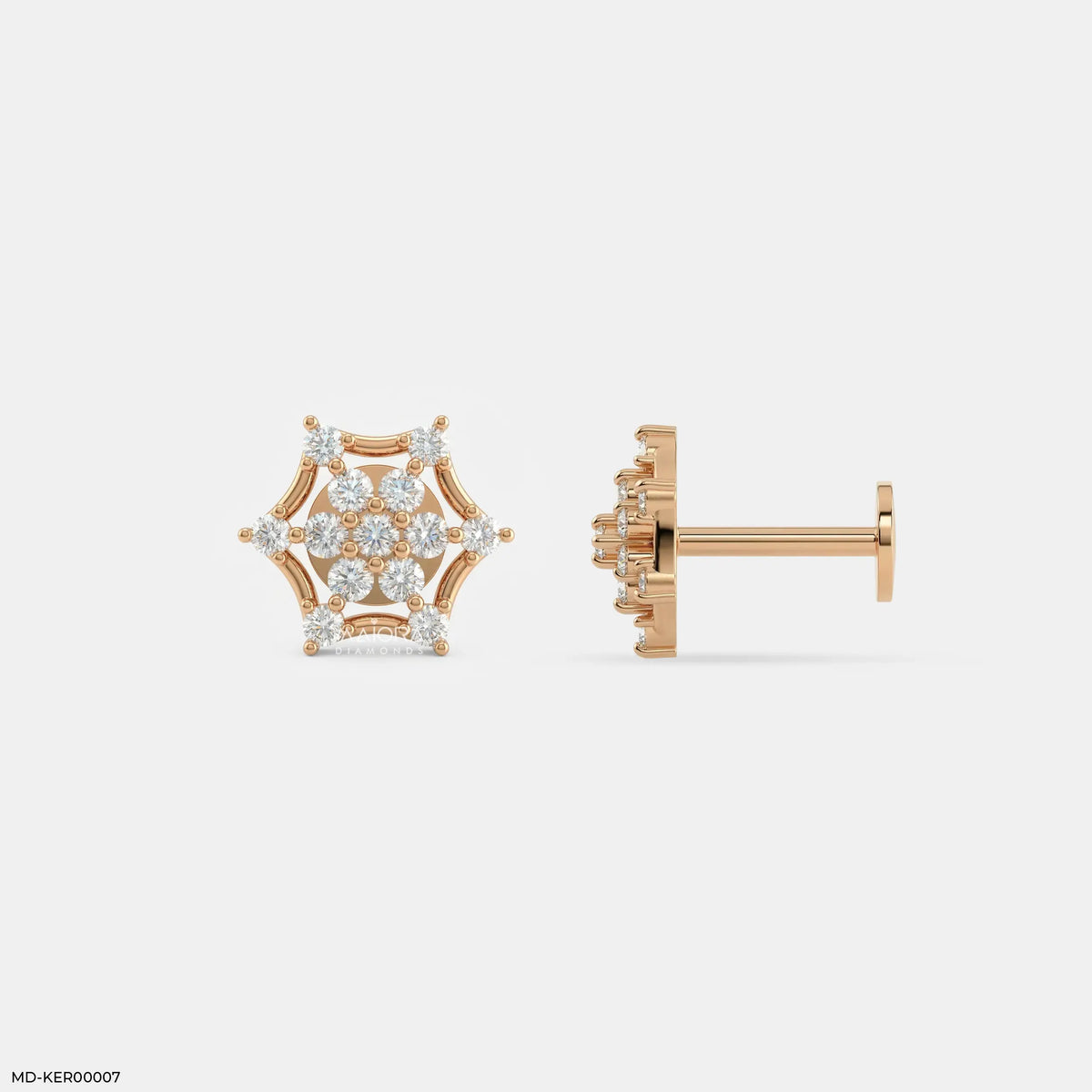 Starry Galaxy Kids Diamond Earrings