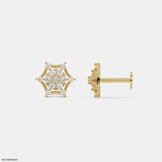 Starry Galaxy Kids Diamond Earrings