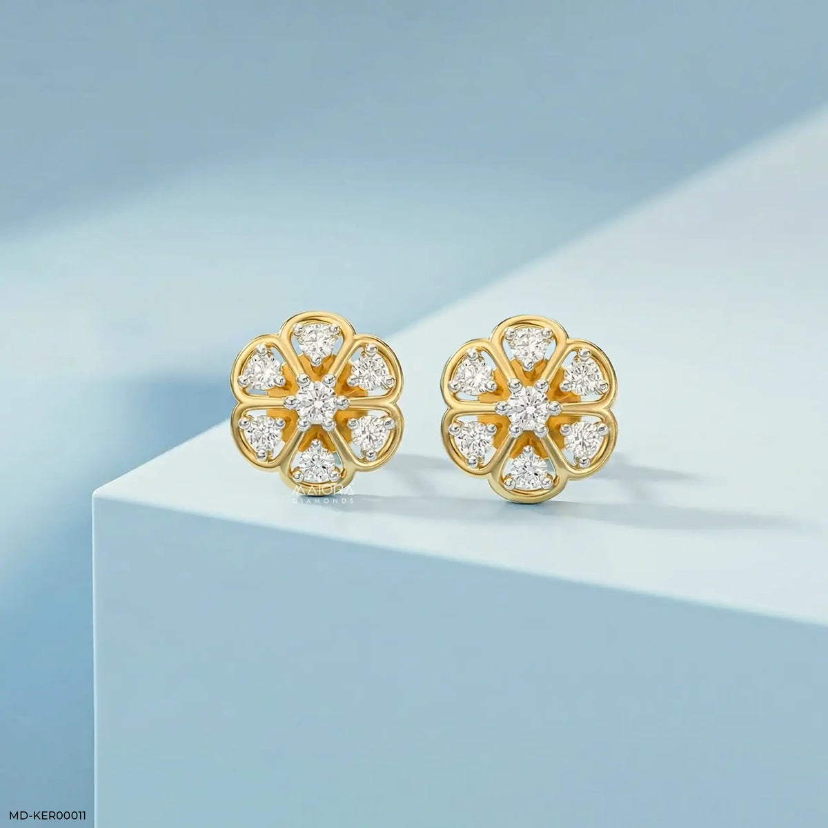 Flora Fable Kids Diamond Earrings
