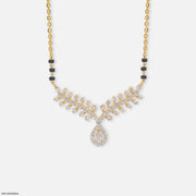 Petal Cascade Diamond Mangalsutra