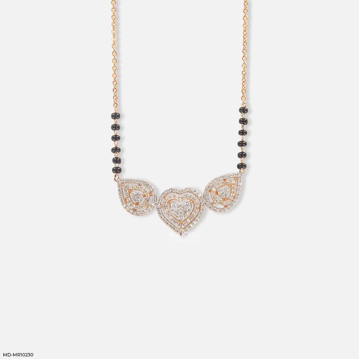 Glam Pranaya Diamond Mangalsutra