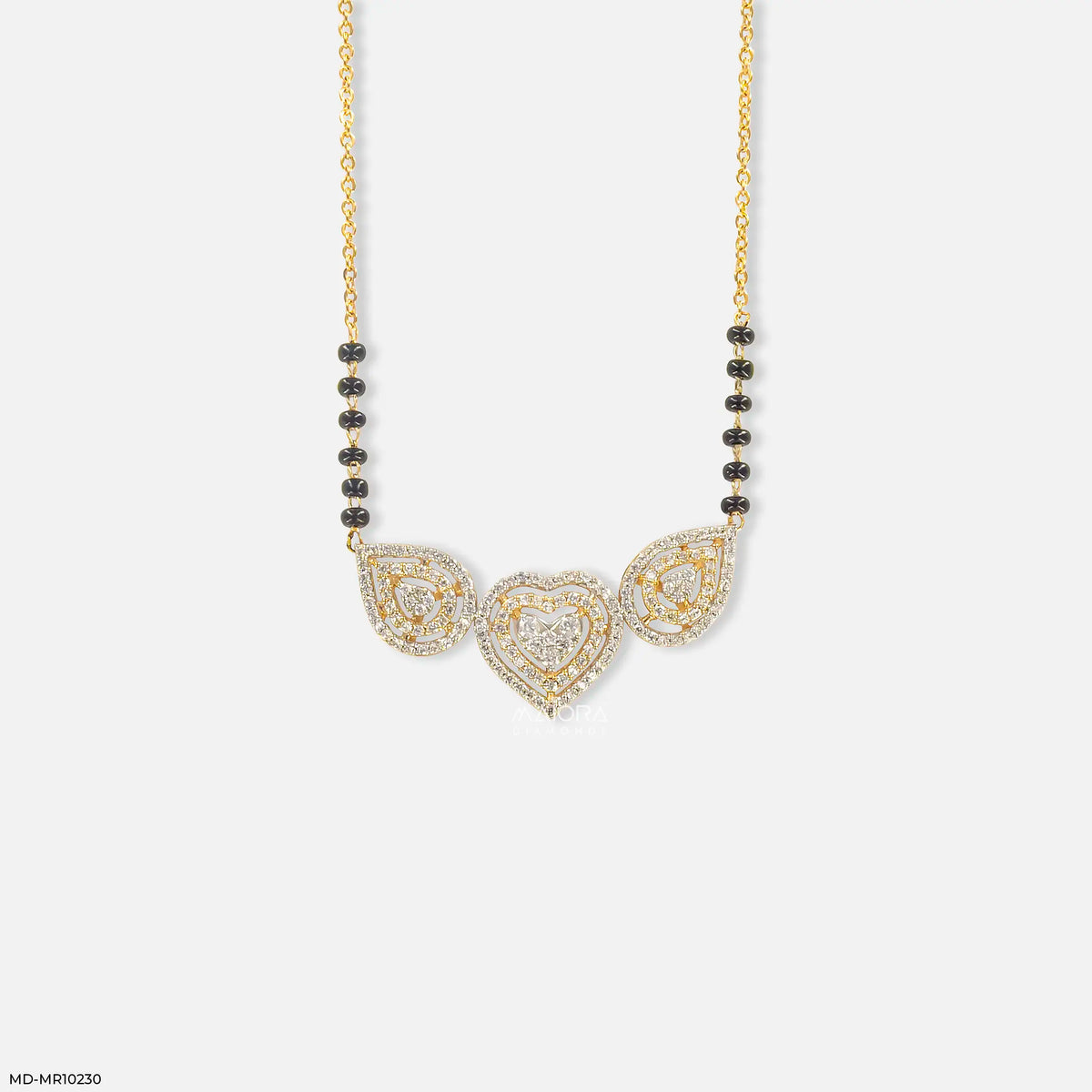 Glam Pranaya Diamond Mangalsutra