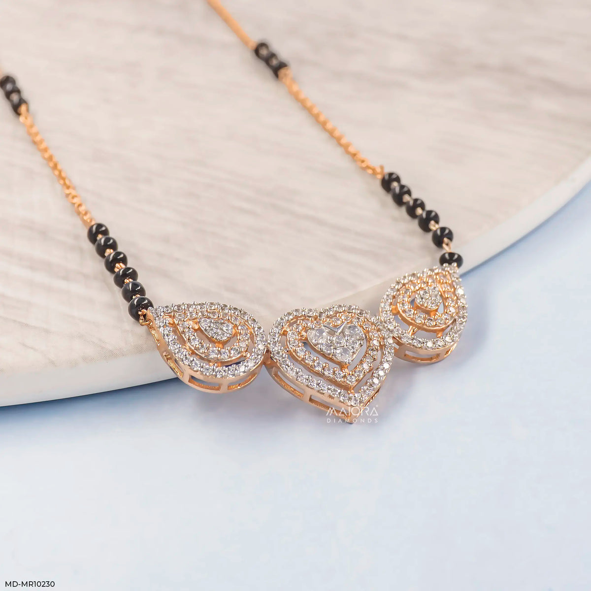 Glam Pranaya Diamond Mangalsutra