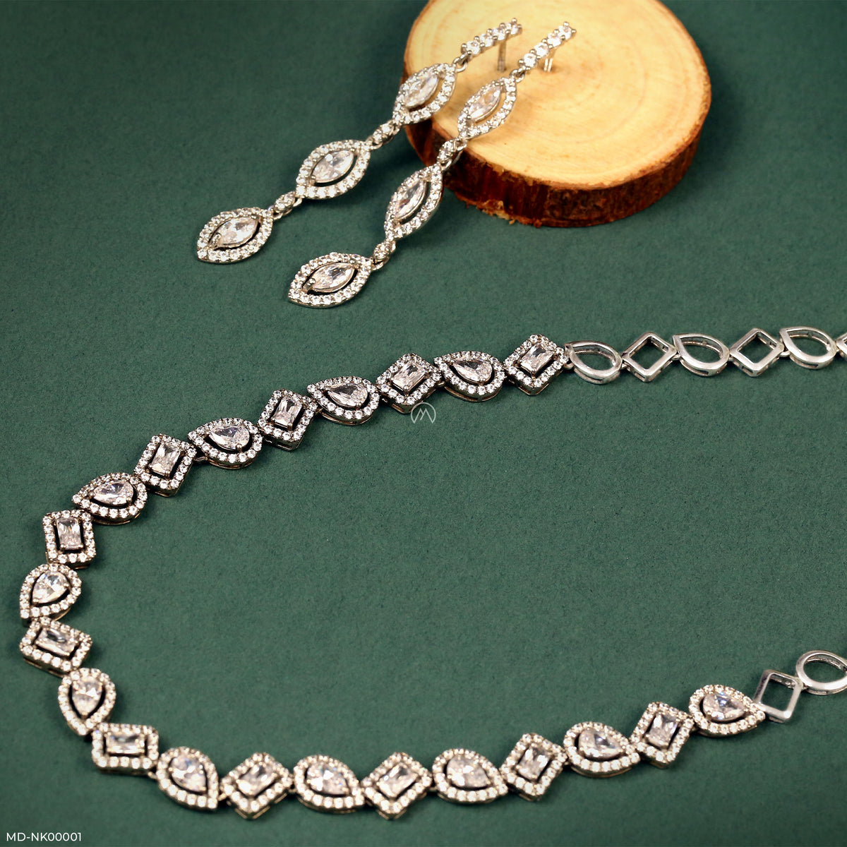 Symphony of Shapes Diamond Necklace