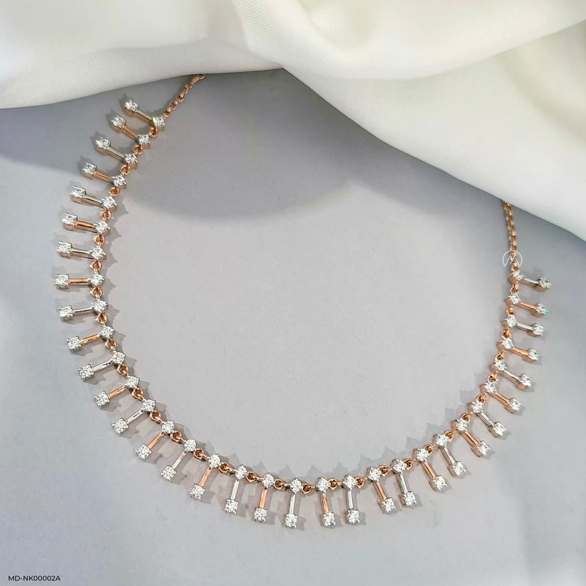 Dangle Drop Diamond Necklace