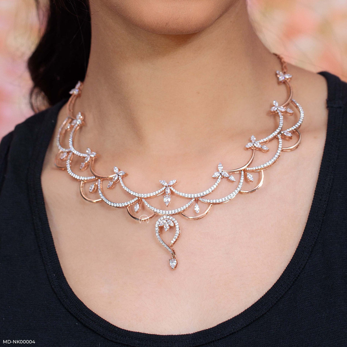 Genelia Diamond Necklace