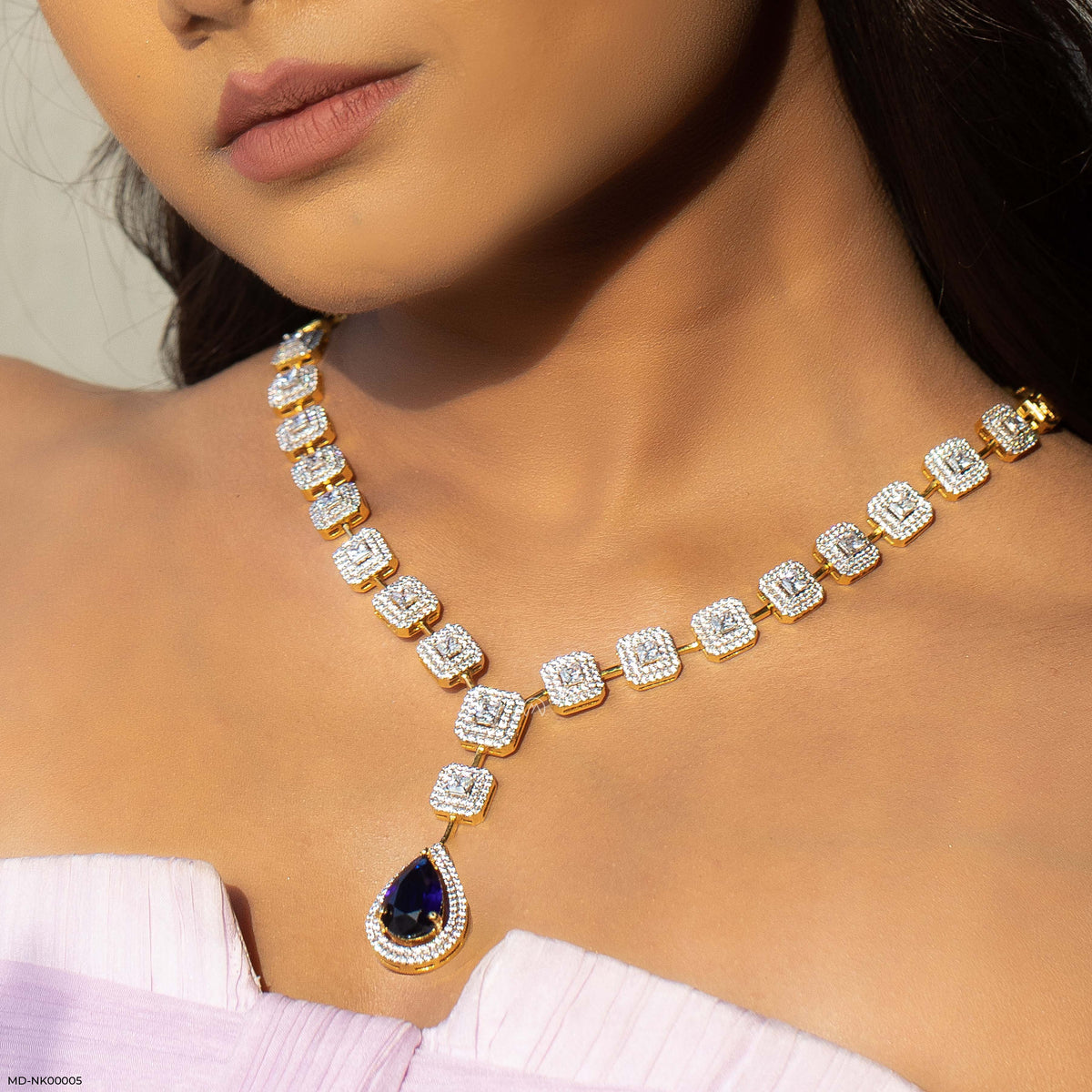 Cubist Bloom Necklace