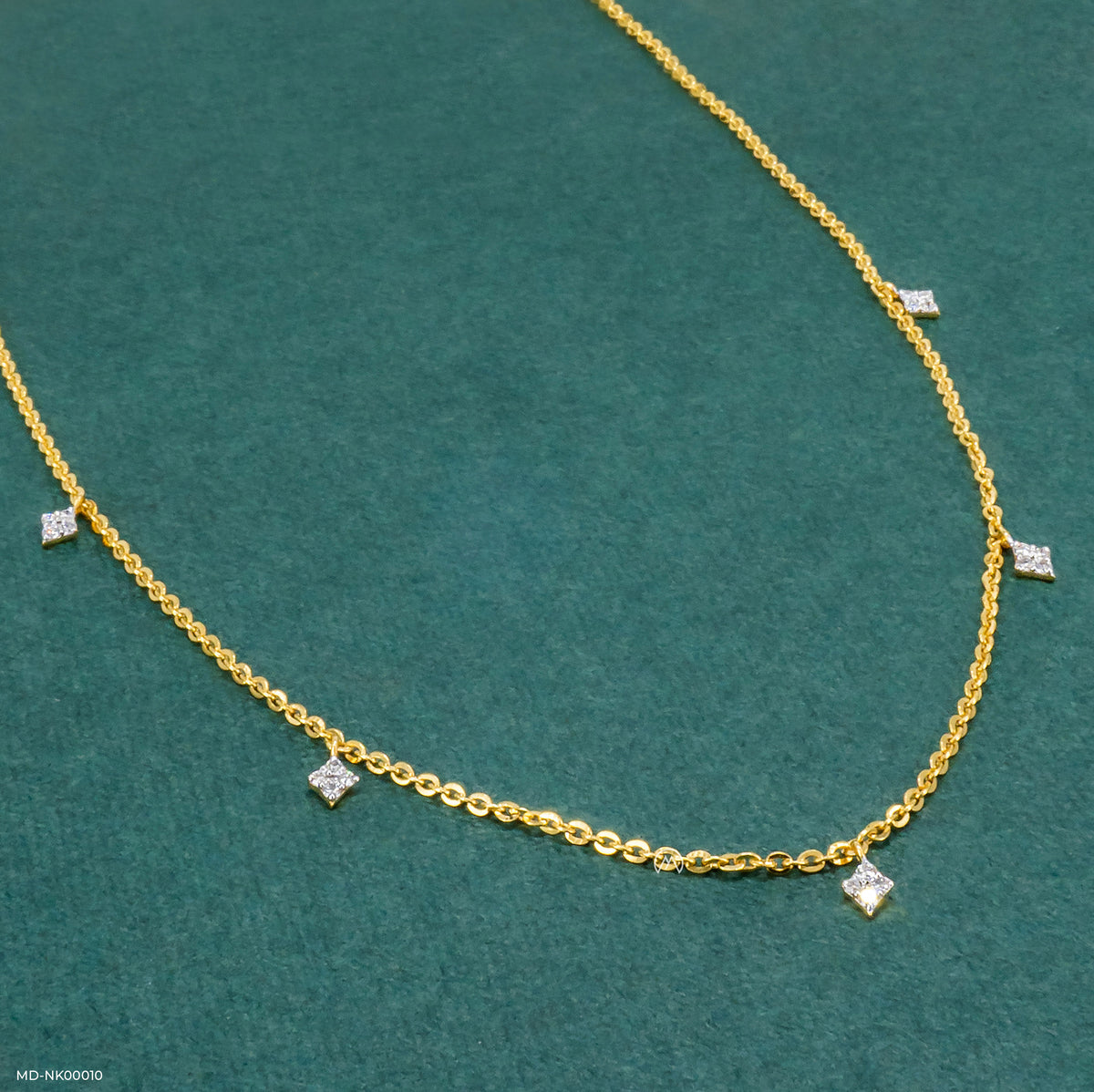 Quartet Diamond Necklace