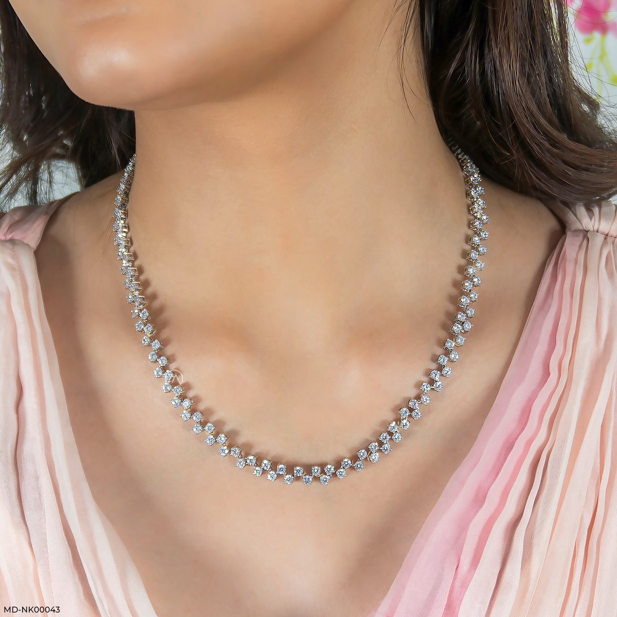 Evergreen Sparkle Diamond Necklaces