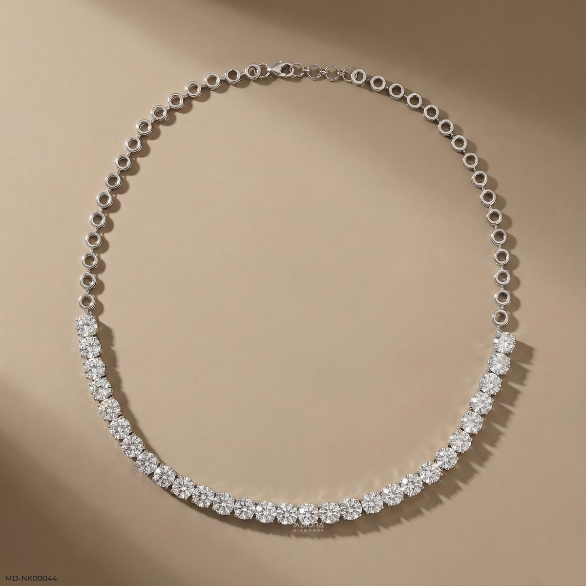 Starlight Graduated Diamond Necklace