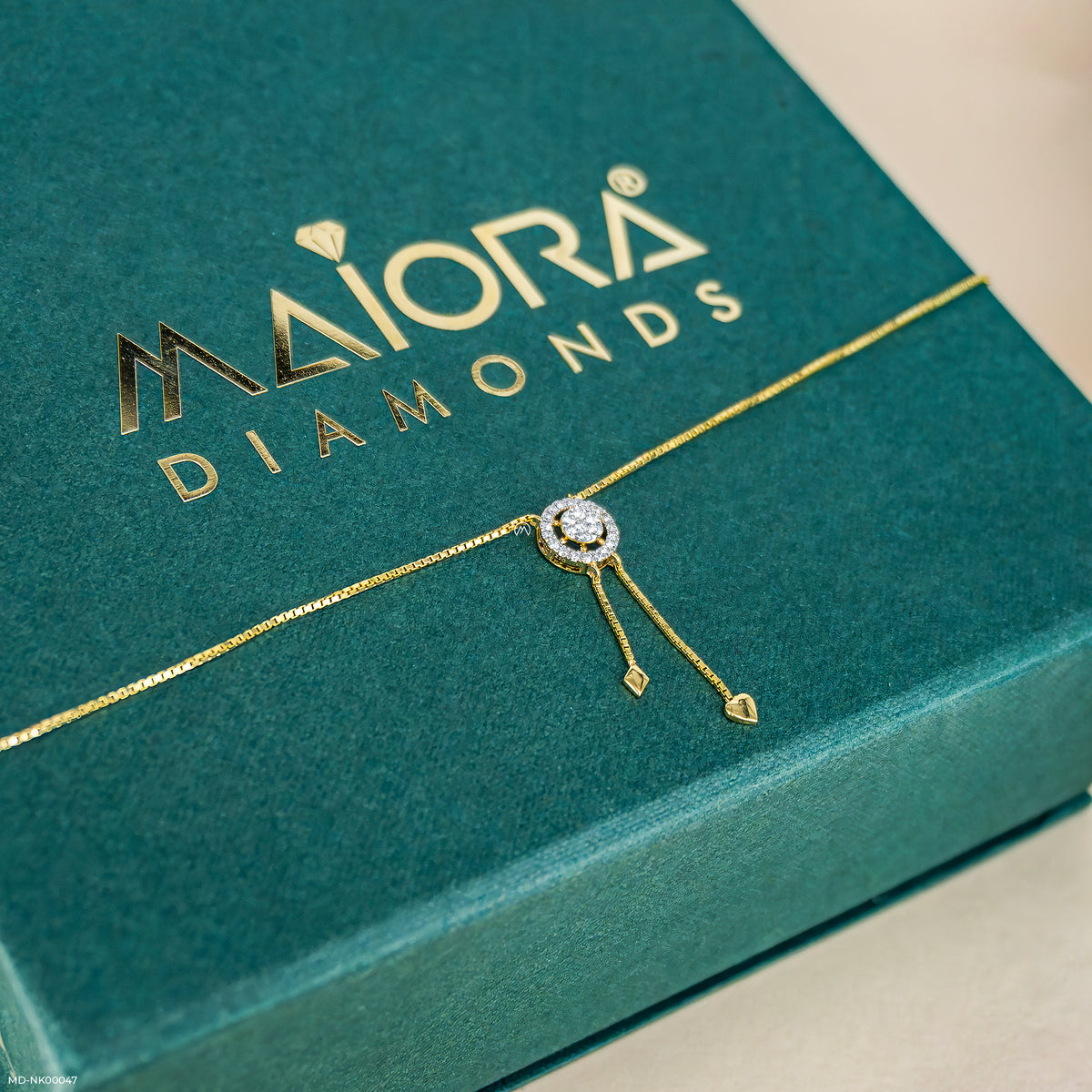 0.35 Carat Circle of Life Lab Diamond Y-Necklace