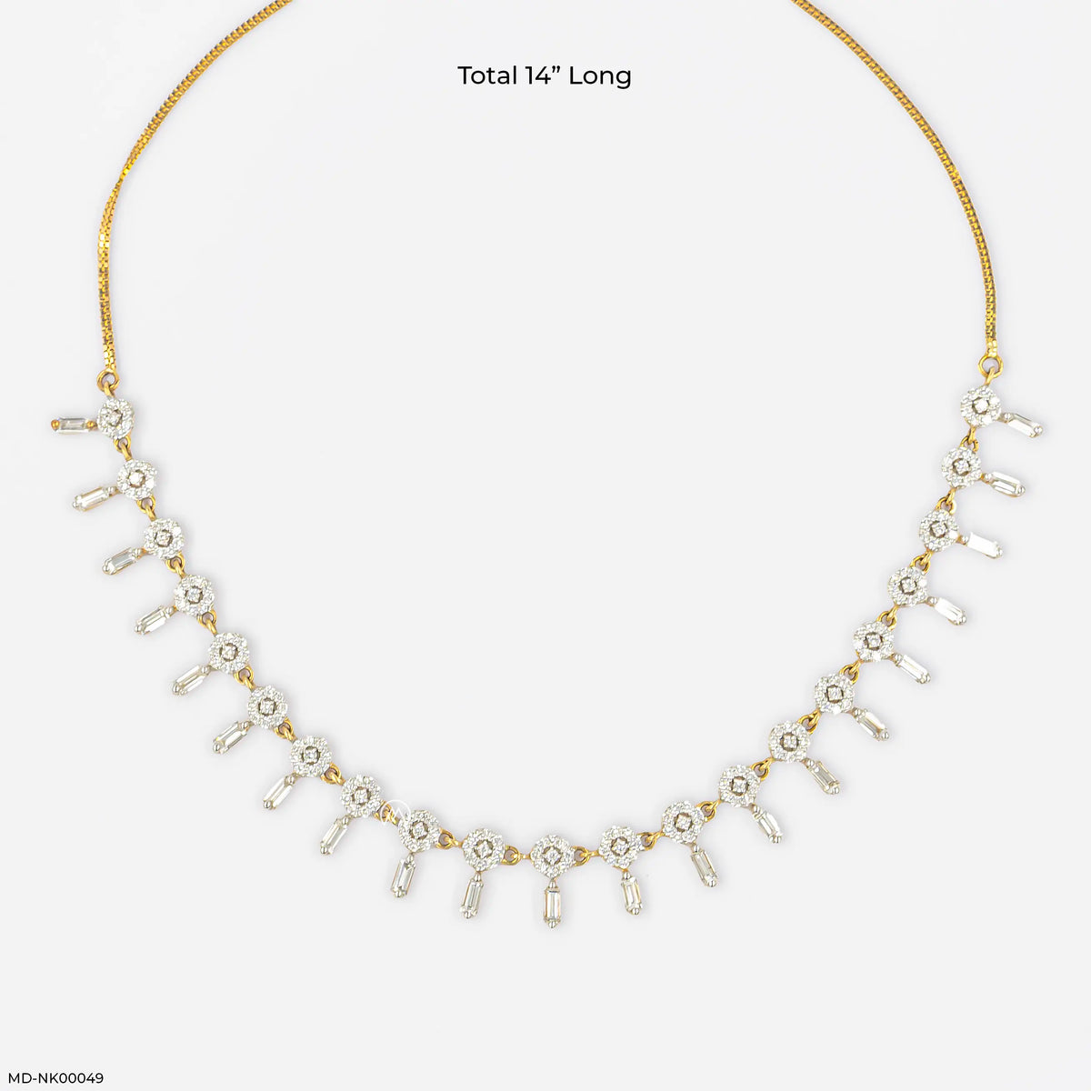 2 Carat Exquisite Lab Diamond Dangle Necklace