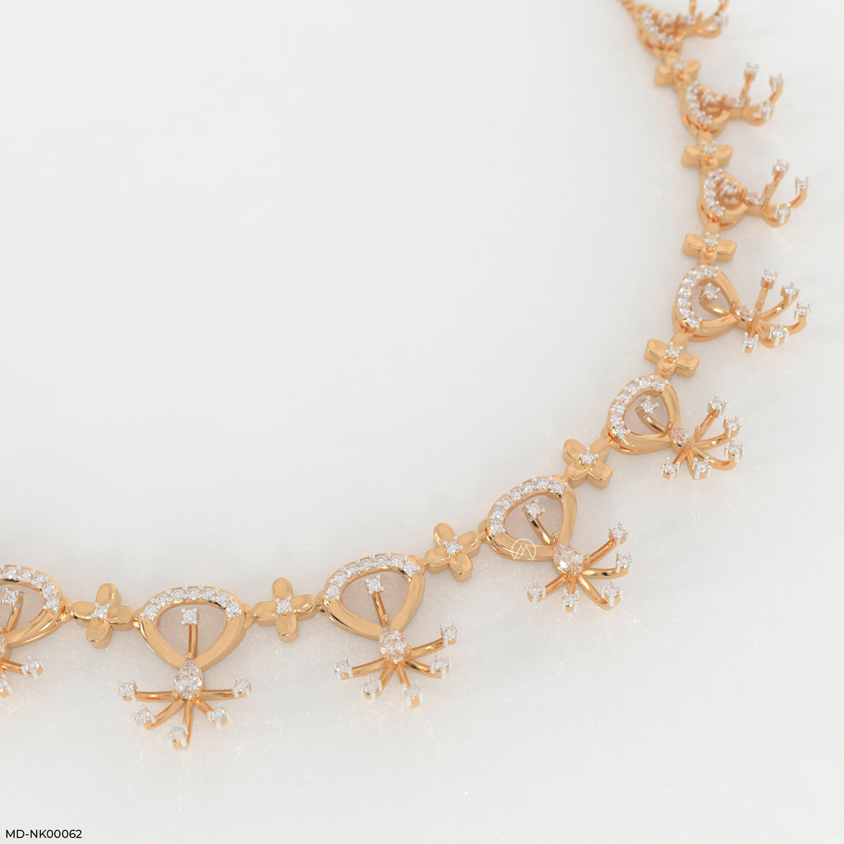 Crest Diamond Necklaces