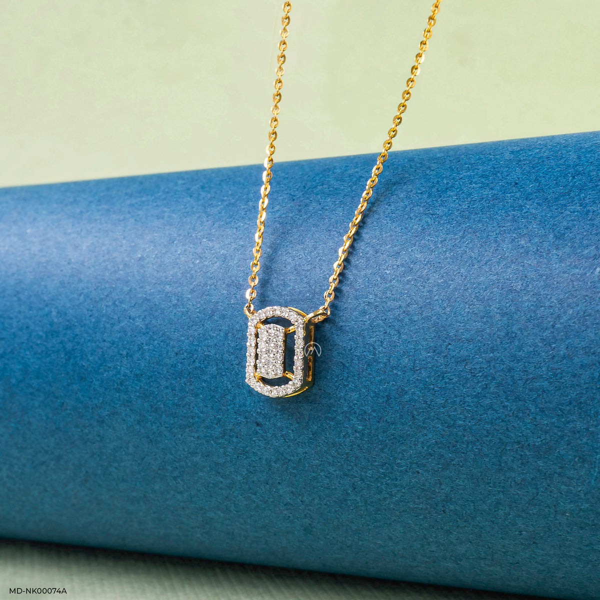 0.15 Carat Starburst Lab Diamond Pendant Without Chain