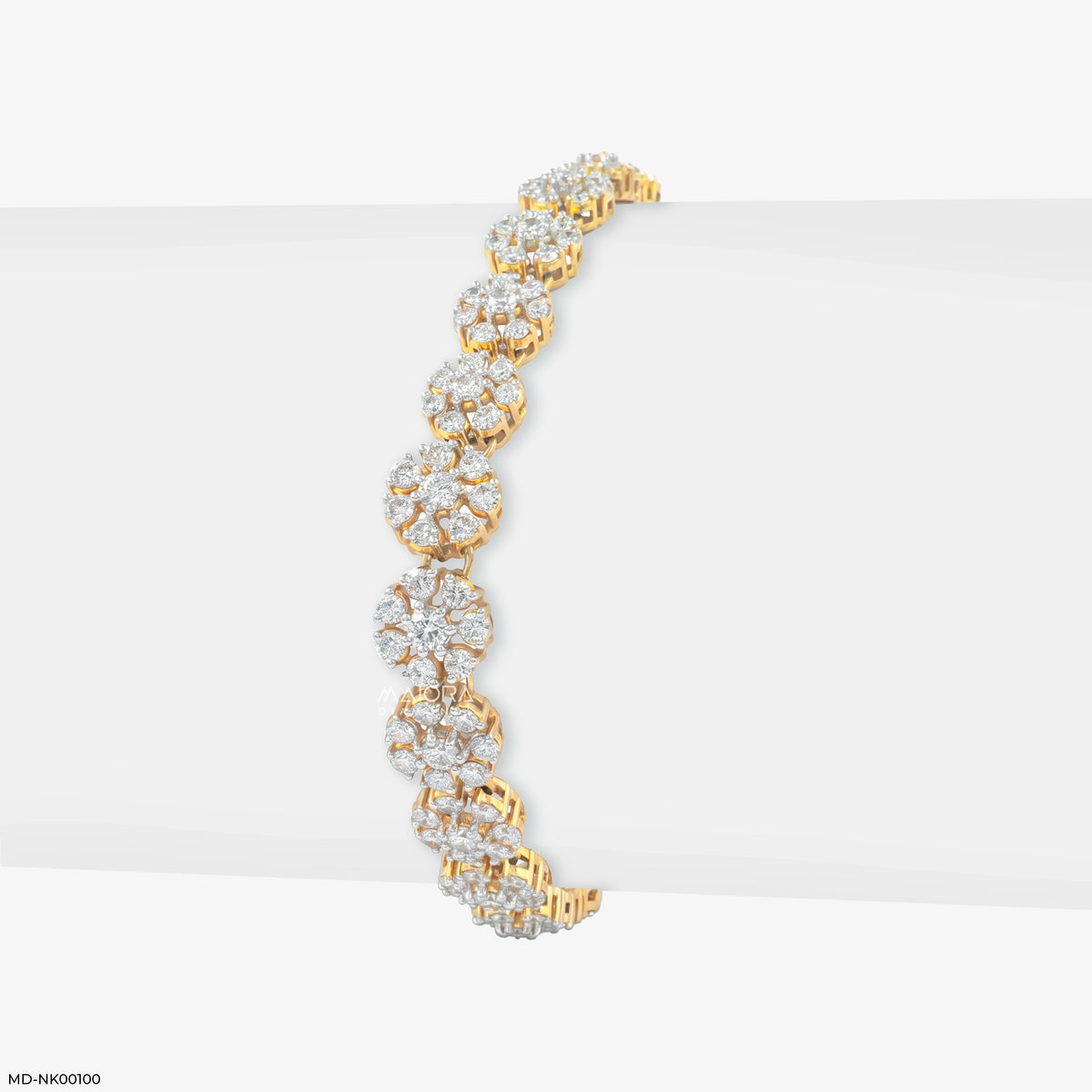 Unique Lab Diamond necklace