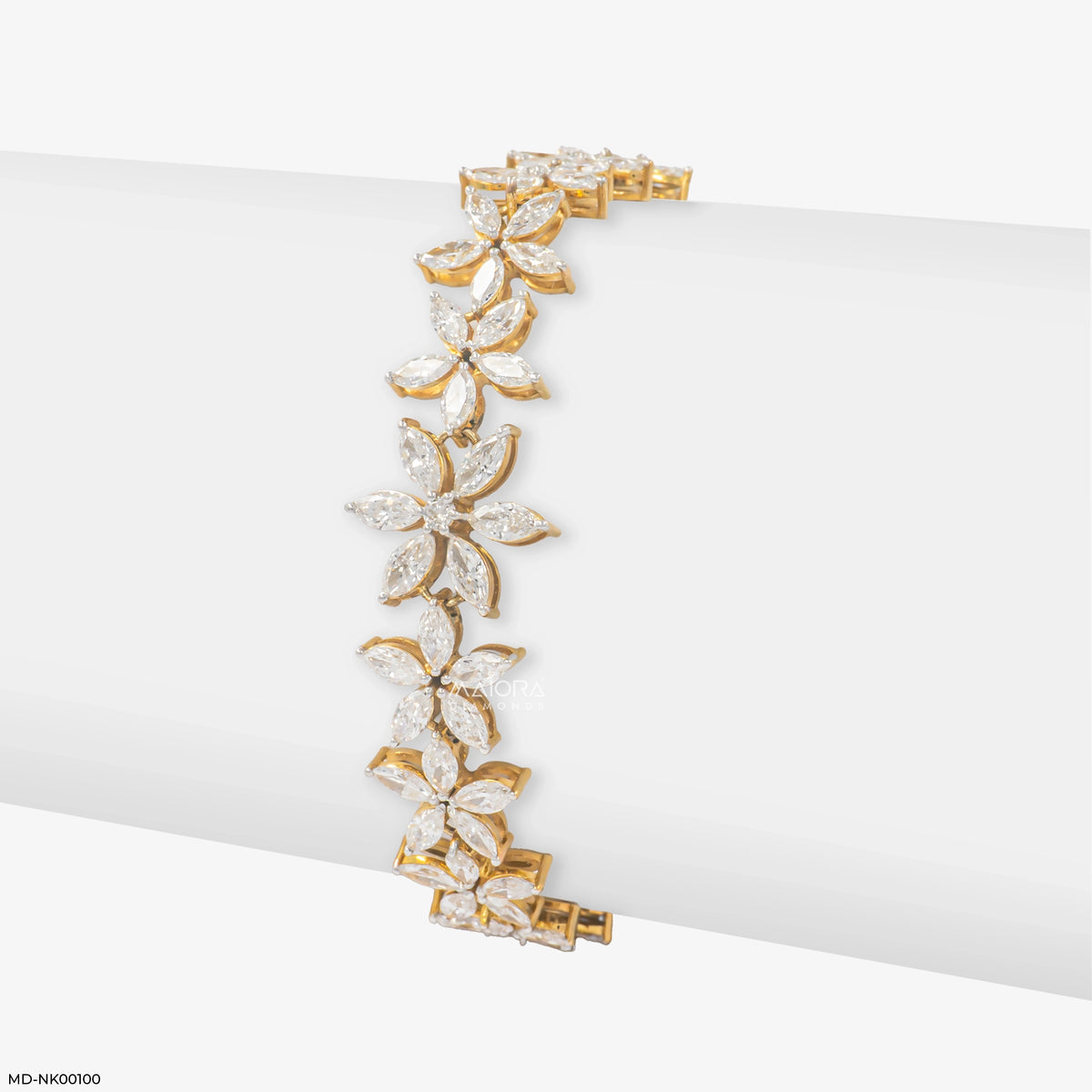 Unique Lab Diamond necklace
