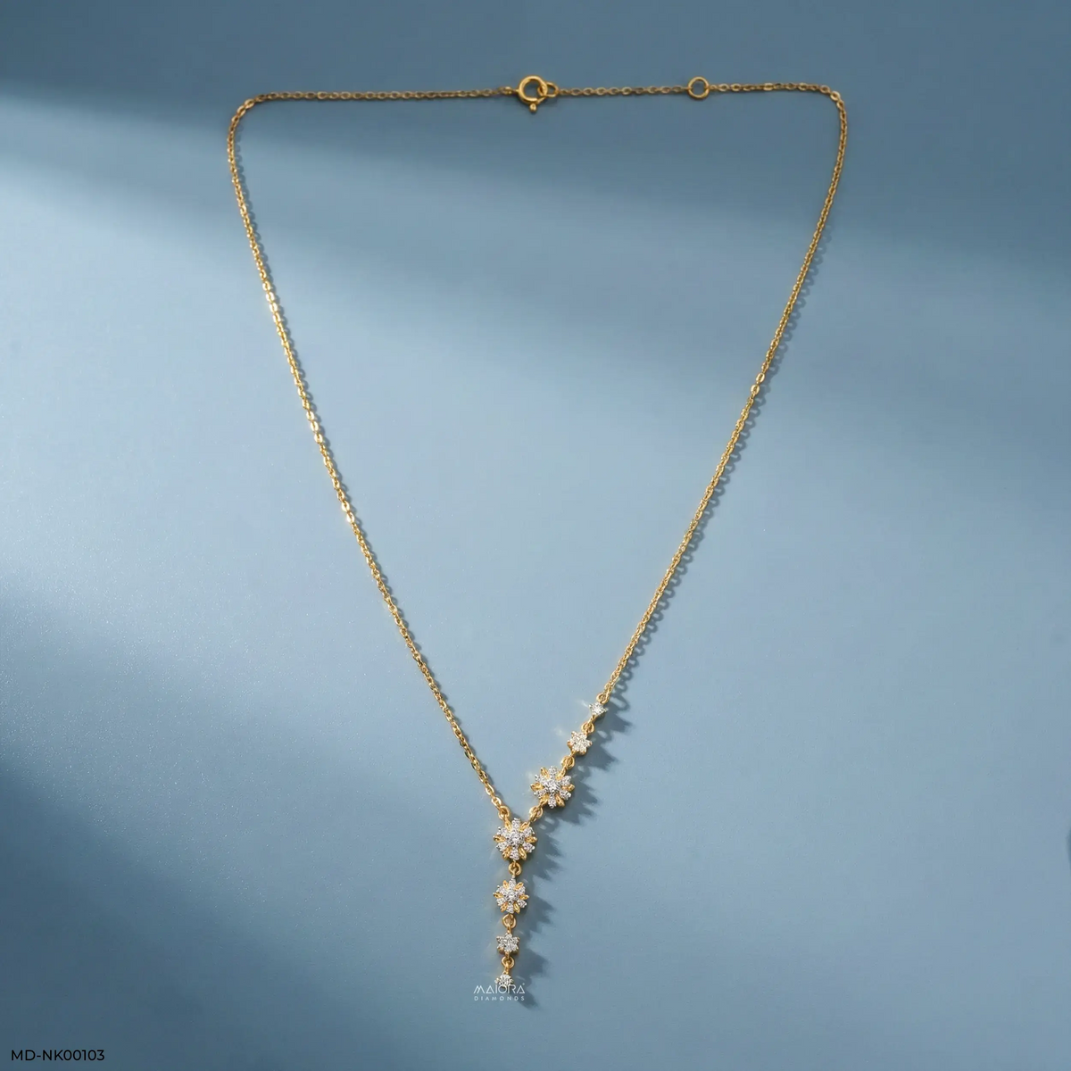 0.50 Carat Drop Lab Diamond Necklace