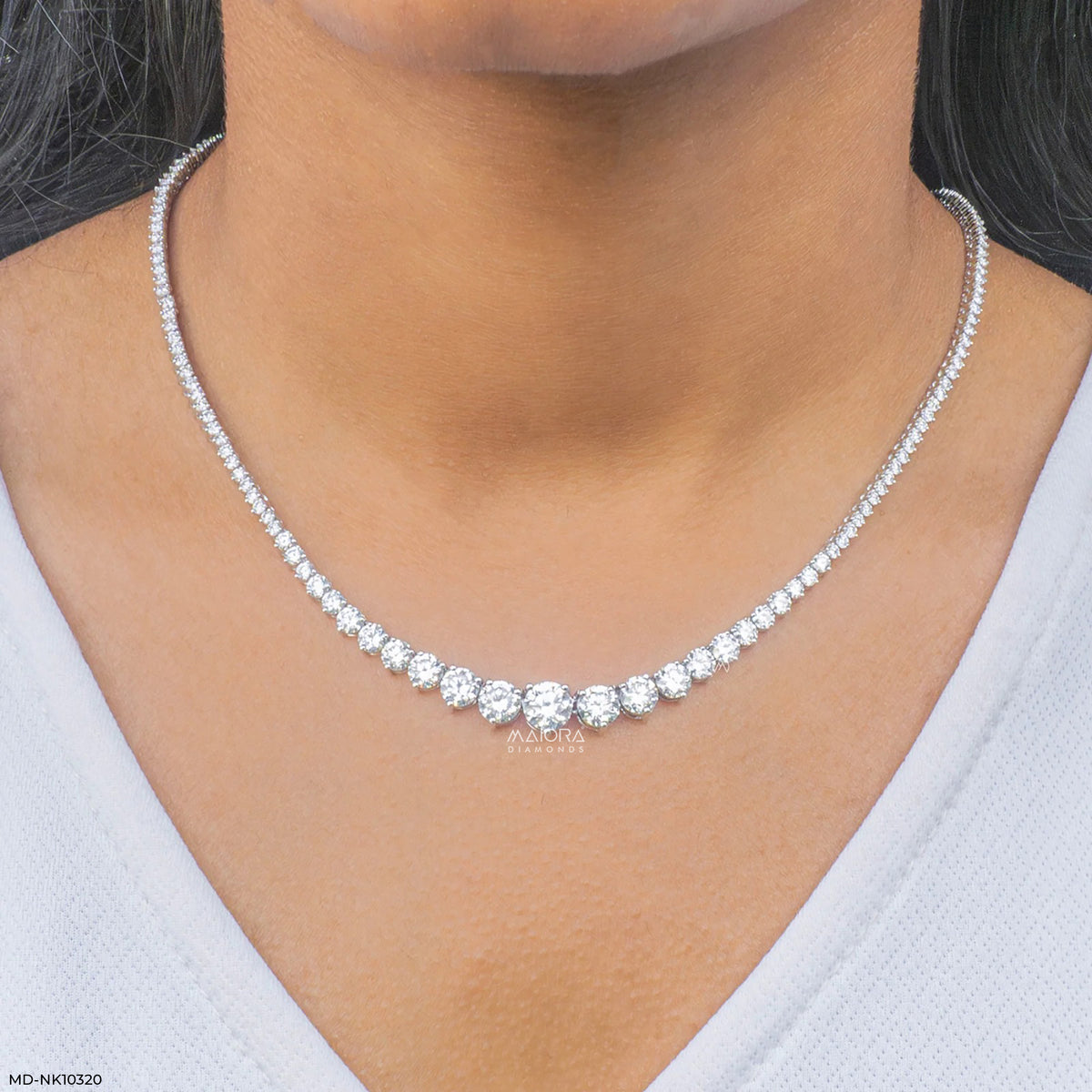 Graduation Tannis Diamond Necklace
