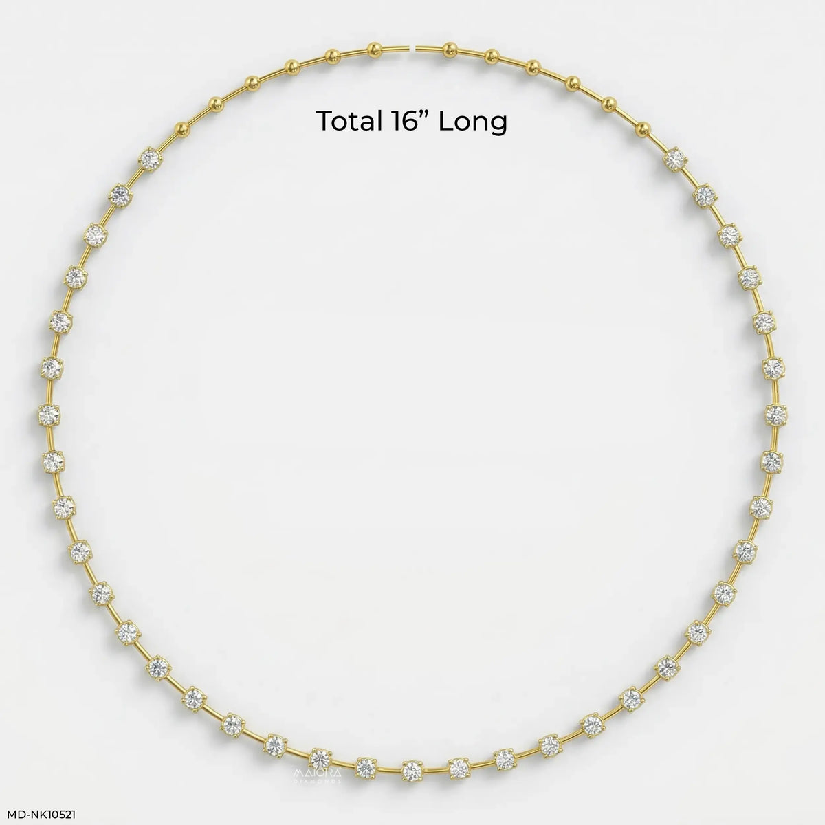 Solas Circlet Diamond Necklace