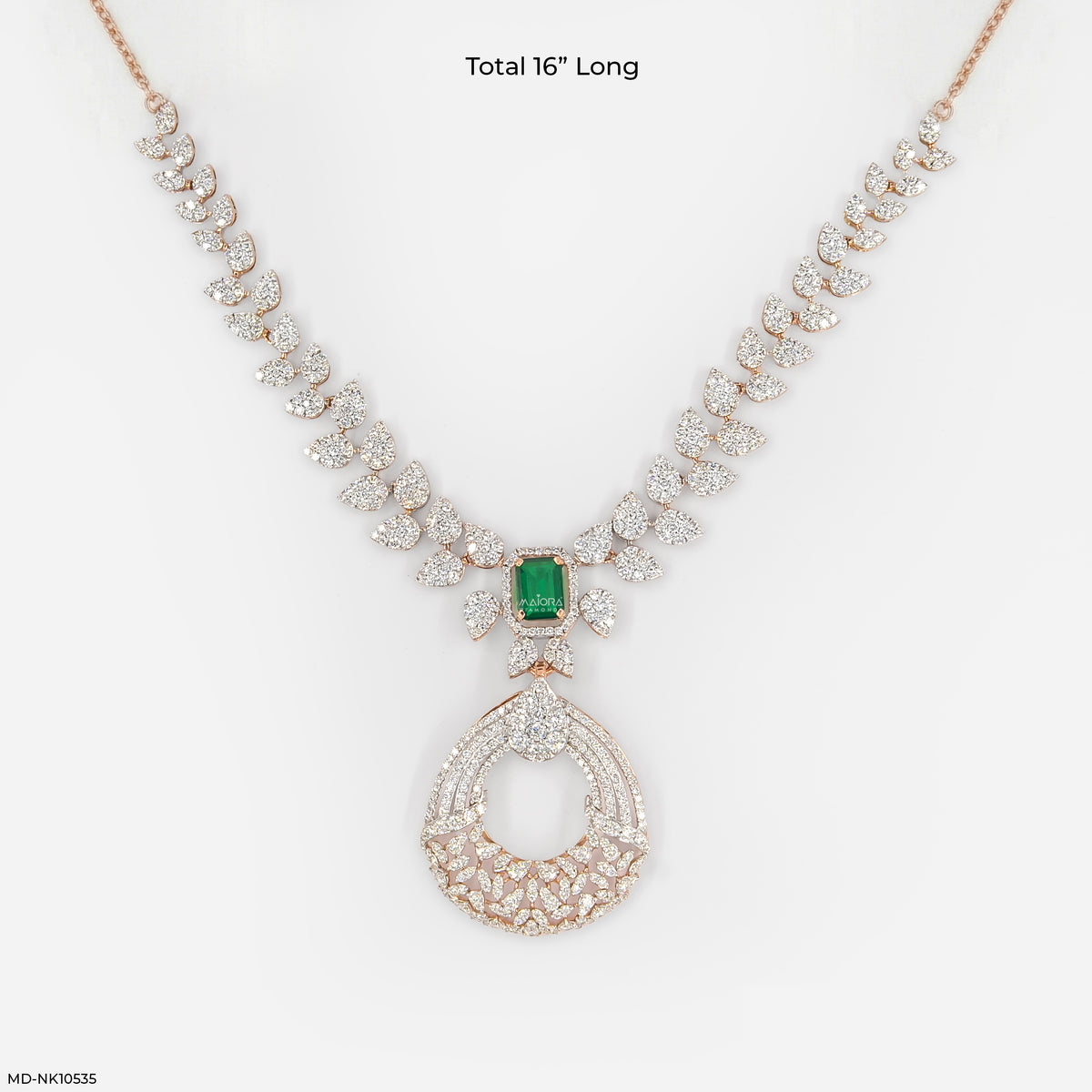 Elysian Petals Diamond Necklace