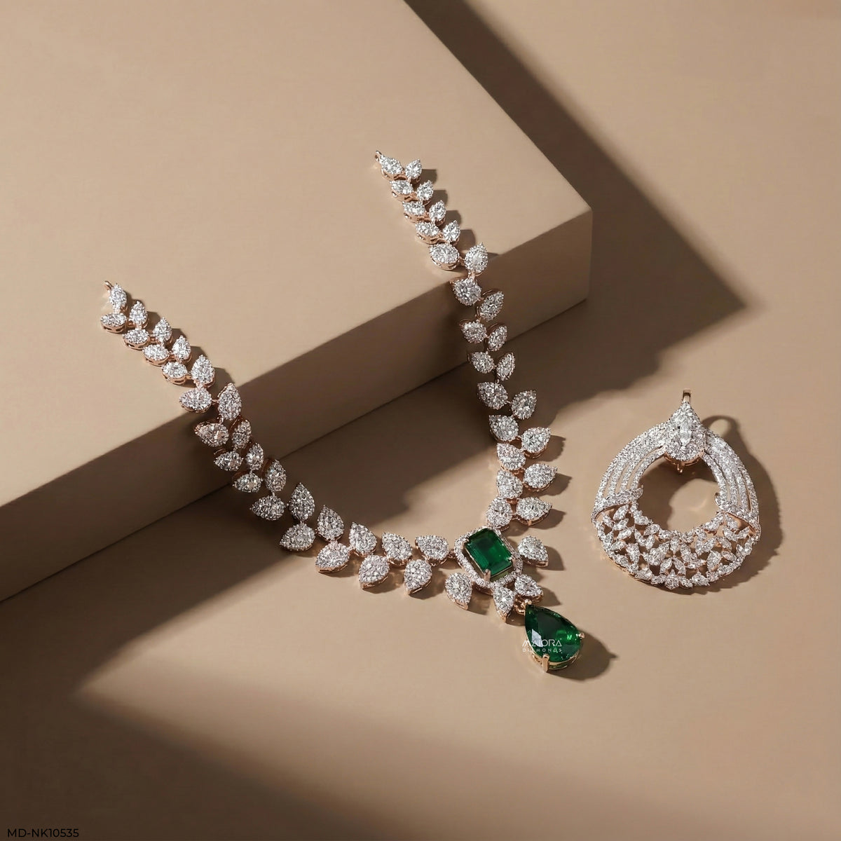 Elysian Petals Diamond Necklace