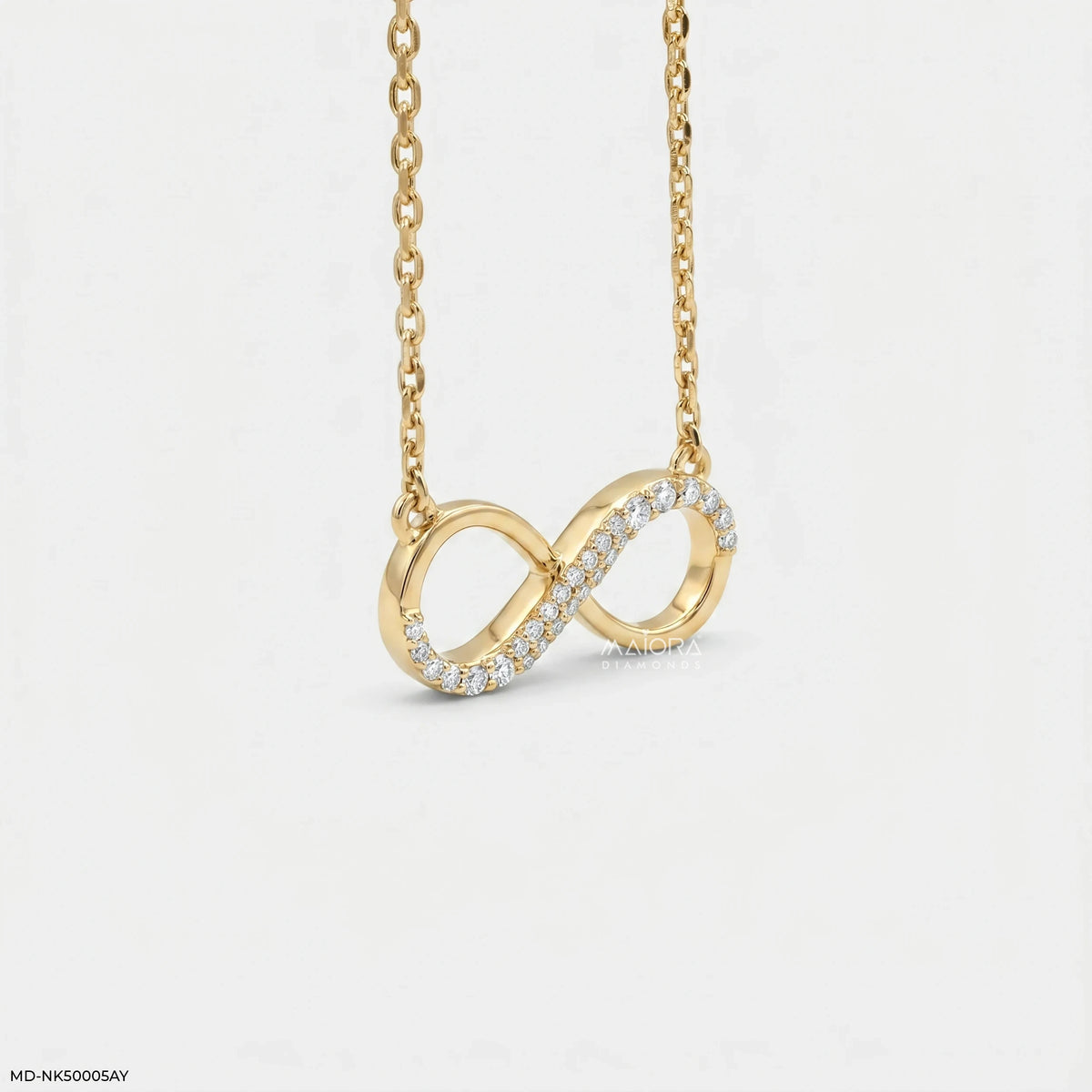 Unending Cross Diamond Necklace