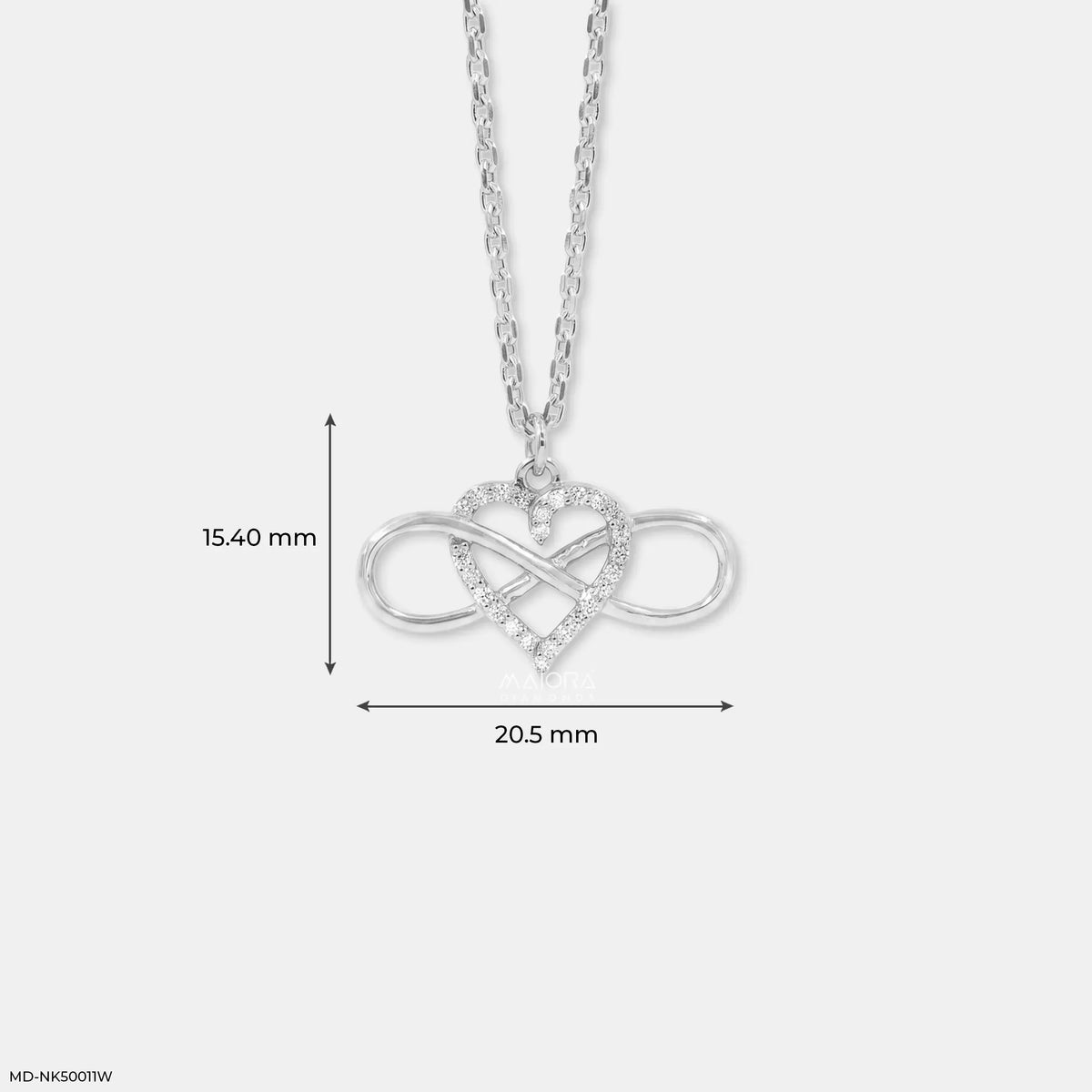 Infinite Love Diamond Necklace