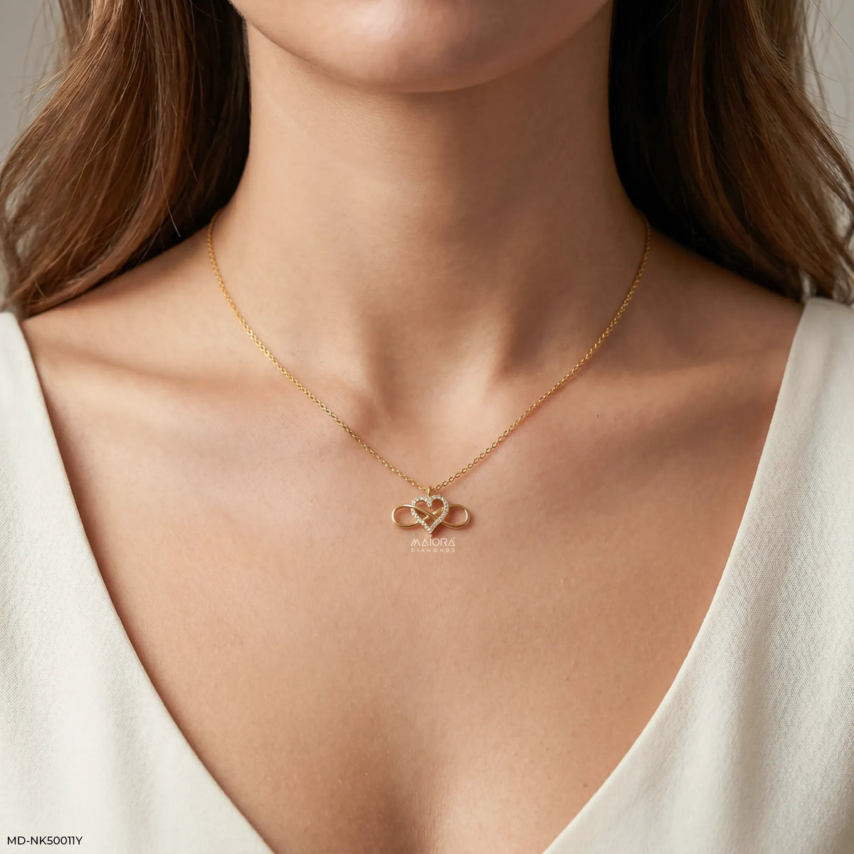 Forever Shine Diamond Necklace