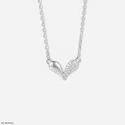 Alternative Heart Diamond Necklace