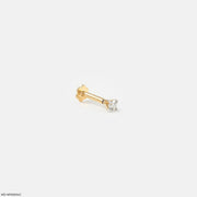 0.04 Cents Sparkle Solitaire Lab Diamond Nosepin