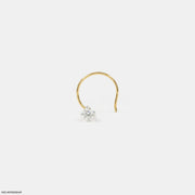 0.11 Carat Round Lab Diamond Stud Nosepin