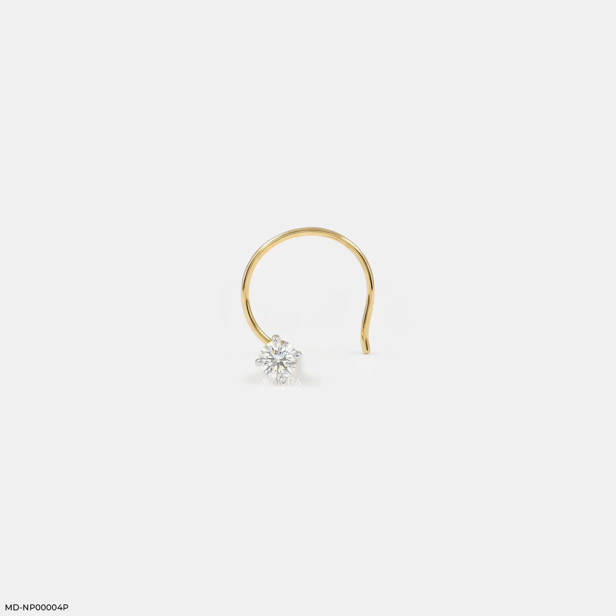 Dainty Bloom Diamond Nose Pin