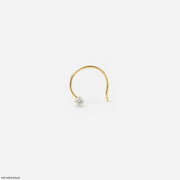 0.040 Cent Solitaire Diamond Nose Pin