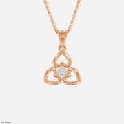 Triple Heart Diamond Pendant